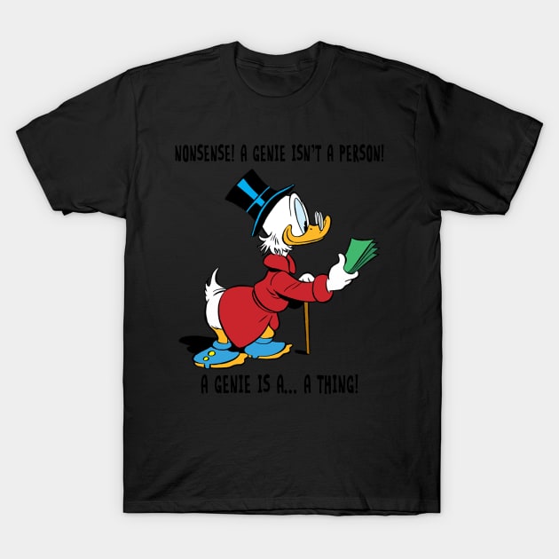 DuckTales Delight Scrooge's Journey to the Lost Lamp T-Shirt by Byrdshops